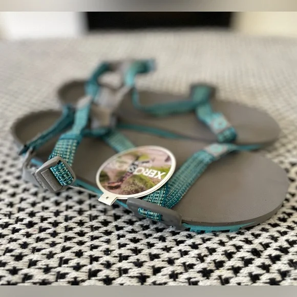 Xero Shoes Z-Trail EV Hiking Sandals Barefoot Zero Drop Size 8 NWT Blue - Picture 7 of 7